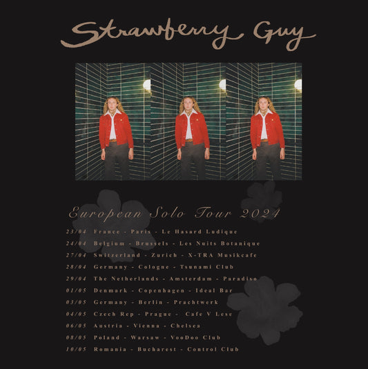 Strawberry Guy Announces Solo EU Tour 2024