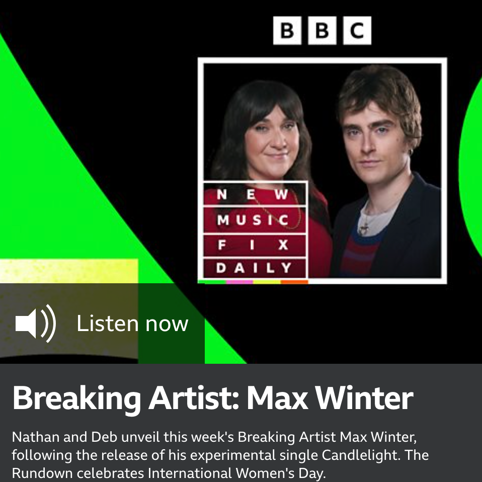 Max Winter - BBC 6 Music: Breaking Artist (UK)